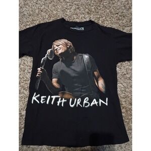 Keith Urban Escape Together 2009 World Tour Graphic T-Shirt Black Small Control